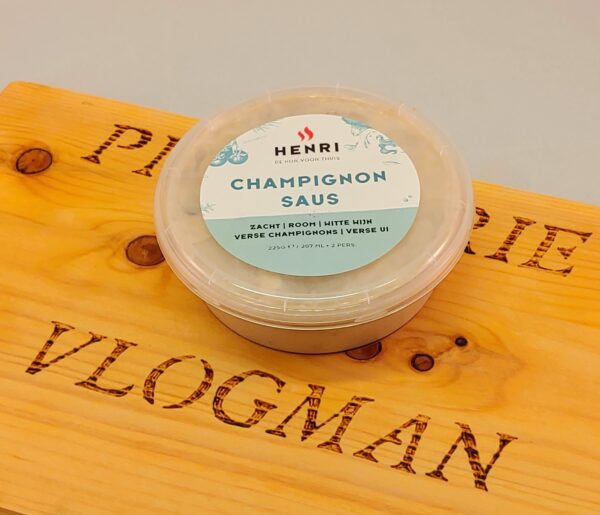 Champignon   roomsaus bakje