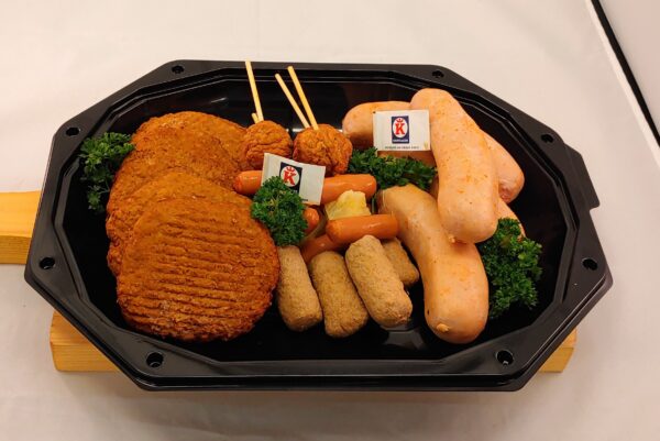 Kinder barbecue pakket met aanvulling